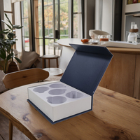 Boîte Cadeau en Carton Personnalisée de Luxe avec Fermeture Magnétique et Insert en Mousse EVA/Éponge/EPE ou Mousse à Mémoire de Forme