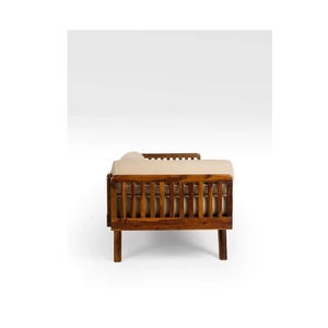 Premium Jodhpuri <b>Woods</b> Solid <b>Wood</b> <b>Sofa</b> Bed Sturdy Durable <b>Frame</b> Convertible Design Comfortable Seating Perfect - Product Image 2