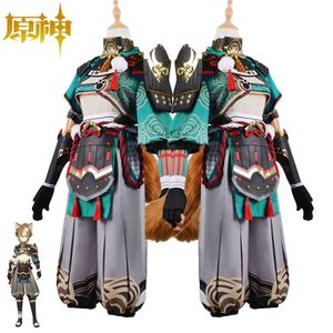 Genshin Impact <span class=keywords><strong>Gorou</strong></span> <span class=keywords><strong>Cosplay</strong></span> Costume Perruque Avec Oreilles Goro <span class=keywords><strong>Cosplay</strong></span> Tail Costumes Ensemble Complet <span class=keywords><strong>Cosplay</strong></span> Props Party Outfits - Product Image 3