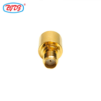 Adaptador Rápido SMA Macho a Hembra, Conector Coaxial RF de Empuje Rápido para Pruebas de Señal y Conectores de Prueba de Ajuste