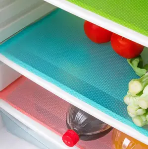 Refrigerator Mats Washable Fridge Mats Liners Waterproof Fridge Pads Shelves Drawer Table Mats Liners Silicone mate