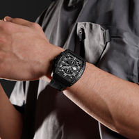 NAVIFORCE 8052 Montre Sport Chronographe Personnalisée Originale Résistante à l'Eau pour Hommes Marque Privée