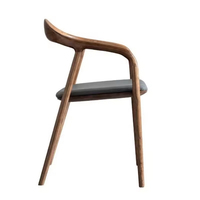 Chaise de salle à manger JP, chaise de café en bois, chaise minimaliste nordique pour salle à manger, hôtel et restaurant, banquet, ensemble de meubles de cuisine