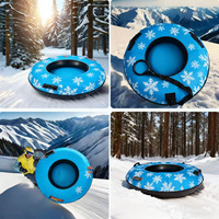 Tube de neige d'hiver à usage intensif pour adultes femmes hommes ski sec durable avec siège renforcé pour les voyages en montagne