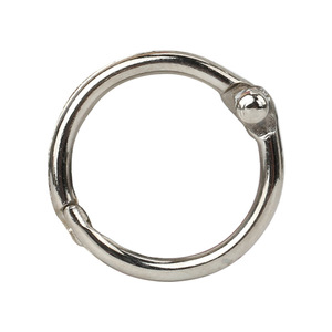 Metal Loose Leaf <b>Clips</b> 100 Mm <b>Silver</b> Binder Ring For Book Notebook Organizing - Product Image 2