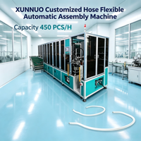 XUNNUO Assemblage de Tuyau Flexible Automatique Personnalisé en Ligne pour Contrôle Intelligent du Moteur de Machine PLC Certifié CE Garantie 1 An