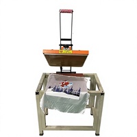 Presse à Chaud Manuelle Numérique Commerciale 38x38 pour Sublimation – Machine de Transfert Thermique pour Vêtements et T-shirts