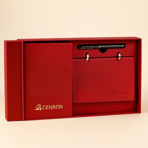 Set de Regalo Premium para Oficina con Cuaderno A5 de PU, Elegante Bolígrafo Metálico y Calendario de Escritorio para Apreciación al Cliente - Product Image 2