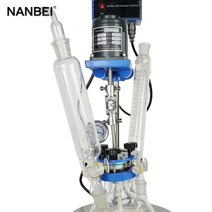 Glass Reactor for Sale <strong>Chemical</strong> Reactor Mixing 1L Stainless Steel Jacketed Distillation System for <strong>Laboratory</strong> Use - Product Image 6