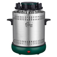 Điện Rotary Ngô Rang/Tự Động Dọc Xúc Xích Rang Rotisserie/Thép Không Gỉ BBQ Grill Máy