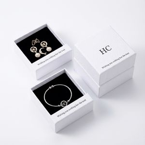 Boîte à bijoux de luxe pour cadeau de mariage, boîte de présentation coulissante pour bijoux, insert en velours, laminage mat, estampage à chaud, logo personnalisé OEM - Product Image 4