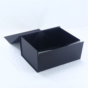 Caja de Regalo Rectangular Grande de Lujo, Diseño Negro Elegante para Envíos, Hecha de Papel de Arte, Calendario de Adviento Personalizado con Logotipo, Caja de Papel Kraft - Product Image 2
