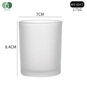 Lọ đựng nến thủy tinh miệng rộng, màu sắc tùy chỉnh, logo riêng, cao cấp, mờ, bán buôn, 7oz, 10oz, kèm nắp tre hoặc gỗ - Product Image 5