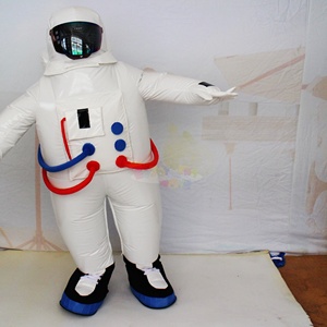 Diseño personalizado profesional 2,6 m inflable volar mascota disfraz <span class=keywords><strong>Spacemen</strong></span> dibujos animados Navidad Halloween fiesta disfraces adulto - Product Image 6