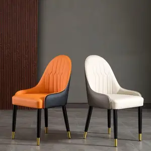 Cadeira de tecido Nordic para sala de estar, sofá de luxo com assento único, poltrona para sala de jantar