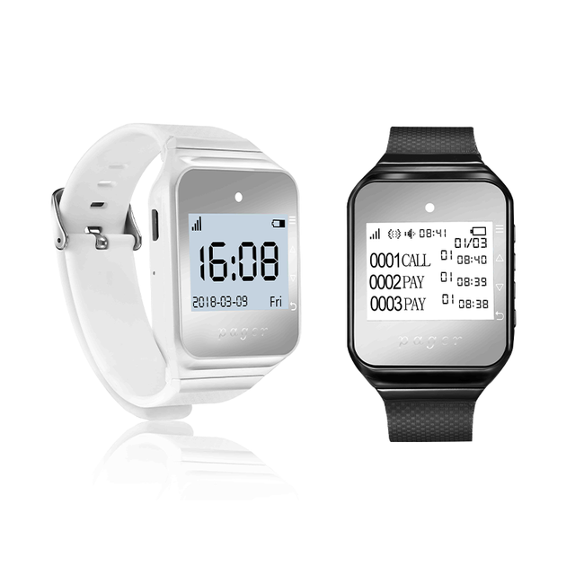 High Quality Waiter Watch Receiver for Restaurant Wireless Calling System