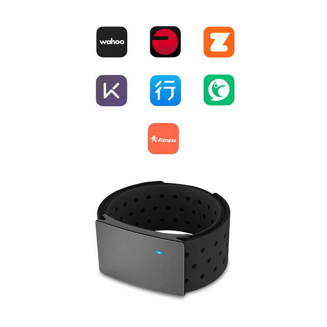 Blood Oxygen Heart Rate Monitor Wearable Tracker Armband for Fitness