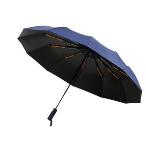 Fully Automatic 24 Rib Folding <b>Umbrella</b> Steel Frame <b>Large</b> Size For Men Outdoor Use - Product Image 2