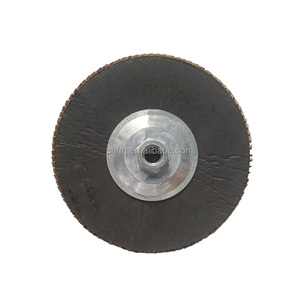 Disco de aleta de óxido de alumínio cerâmico para lixar madeira de metal 125mm 115mm diâmetro alta nitidez grão cerâmico 36-120 OEM personalizável - Product Image 5