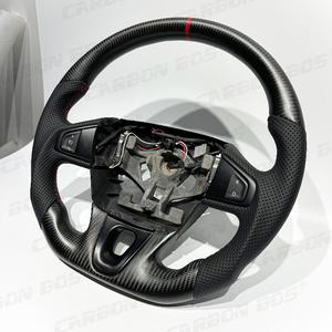 Volant de course sport en fibre de carbone mate de haute qualité, au design exquis, pour Renault Megane 3 Megane <span class=keywords><strong>RS</strong></span> - Product Image 4