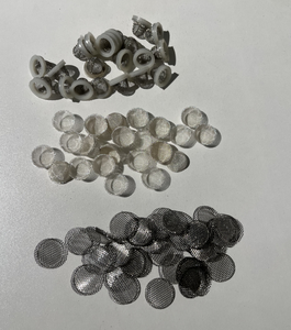 Piezas de motor industrial Tapas de filtro de inyector de combustible de acero inoxidable con discos con bordes de latón Componentes mecánicos de metal - Product Image 2