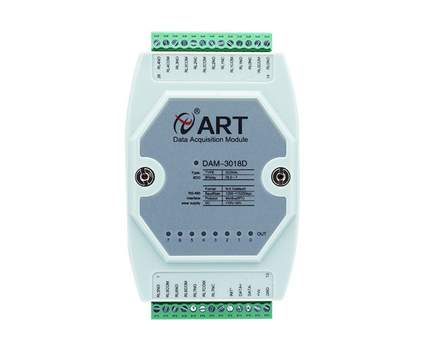 DAM-3018D 8 Channel Relay Module 4NO 4NC RS485 Modbus RTU Digital ...