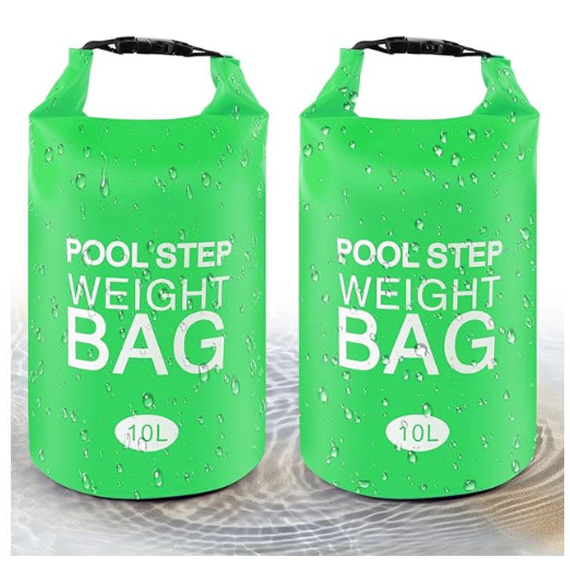 10l pool step weight in fruit green