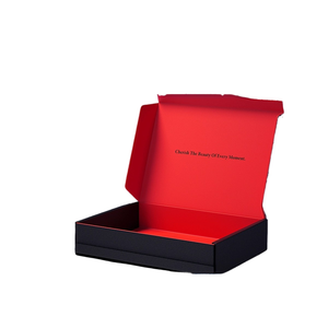 Caja de Cartón Corrugado Impresa Personalizada, Engrosada y Reciclable, para Ropa, Joyería, Calcetines, Cajas de Regalo, Promoción de Supermercado - Product Image 1