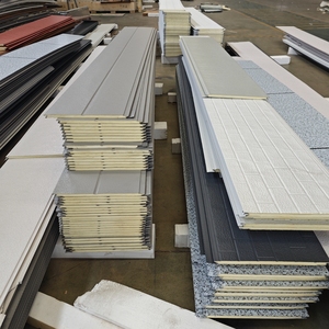 Panneaux de bardage en PU sculpté métallique, panneaux muraux extérieurs isolés et décoratifs en mousse de polyuréthane avec <span class=keywords><strong>isolation</strong></span> - Product Image 1