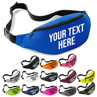 Individuelle Werbe-Bauchtasche mit Logo, Große Kapazität, Umweltfreundliche Wiederverwendbare Polyester-Sporttasche für Männer und Frauen zum Laufen