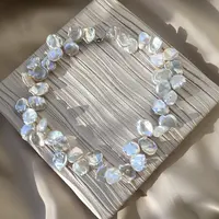 Keshi — collier en perles d'eau douce, grande perle 11-13mm