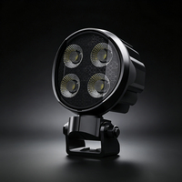 Feux de travail LED ovales de 4 pouces IP69K à large faisceau, éclairage extérieur automobile pour équipements lourds, remorques, tracteurs, camions