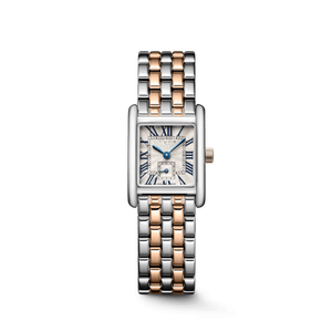 <b>Rectangular</b> Dress <b>Watch</b> Roman Numerals Small Seconds Dial Leather Strap High Accuracy Quartz Movement Wristwatch Longinesing - Product Image 1
