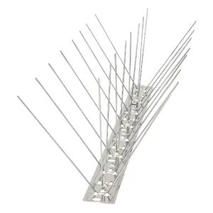 Bird Control Barrier Strips Wholesale Anti-bird Thorn Stainless Steel Bird Spikes Anti Pigeons For Solar Panels Wall Fence