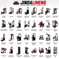 Presse à pectoraux plate à charge libre avec bras indépendants pour les séances de musculation sur banc en salle de sport commerciale