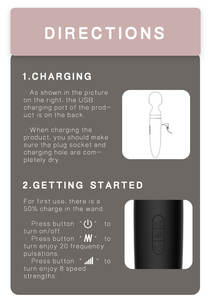 Ad alta frequenza multi-velocità palmare Wand AV massaggiatore potente grande-capacità alimentato a batteria vibratore per personale <span class=keywords><strong>Total</strong></span> <span class=keywords><strong>Body</strong></span> - Product Image 6