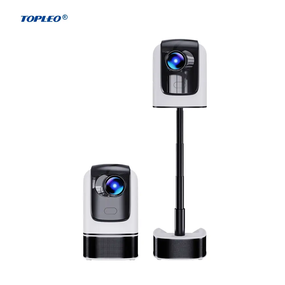 Topleo Full HD Office projetor inteligente al aire libre 4K Android 9 Led portátil 1080p Mini proyector Android
