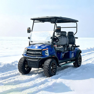 Carrito de Golf Elevado con Suspensión de 6 Pulgadas, Buggy Eléctrico de 48V con Neumáticos para Lodo - Product Image 2
