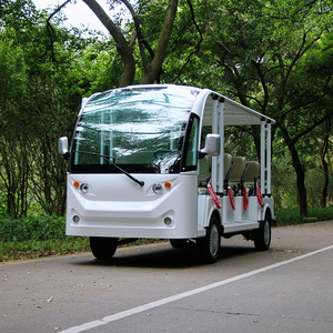 48V 5KW AC động cơ 8 chỗ ngồi điện tham quan xe CE giấy chứng nhận điện <span class=keywords><strong>mini</strong></span> tour du lịch xe buýt đưa đón - Product Image 3