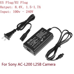 Adaptor Daya <span class=keywords><strong>AC</strong></span> 100V-240V, Camcorder Pengisi Daya 8.4V 1.5-1.7A Adaptor Pengisi Daya Cepat untuk Kamera Sony <span class=keywords><strong>AC</strong></span>-L200 L25B - Product Image 2