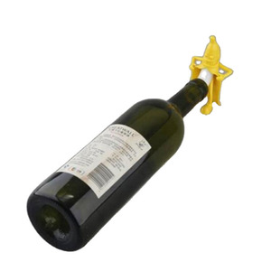 Bouchon <span class=keywords><strong>de</strong></span> <span class=keywords><strong>vin</strong></span> en plastique amusant en forme <span class=keywords><strong>de</strong></span> banane, anti-poussière, hermétique, kit <span class=keywords><strong>de</strong></span> bouchons, tire-bouchon, ouvre-<span class=keywords><strong>bouteille</strong></span> <span class=keywords><strong>de</strong></span> bière, bouchon <span class=keywords><strong>de</strong></span> <span class=keywords><strong>bouteille</strong></span> durable - Product Image 1
