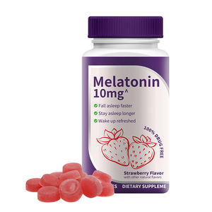 เมลาโทนิน กัมมี่ อาหารเสริมช่วยการนอนหลับ ออร์แกนิก สำหรับผู้ใหญ่ มังสวิรัติ วีแกน เม่ยซวนเม่ย ช่วยให้นอนหลับเร็วขึ้น หลับได้นานขึ้น - Product Image 1
