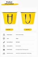 Sac à dos étanche en PVC de 30 L avec poignée pour le camping et la randonnée, le stockage et la personnalisation pour les sports de plein air