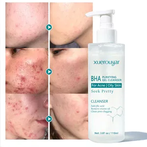 BHA Salicylic Acid Gel Remove Excess Oil Pore Breakout Smooth Soften Anti Acne Skin Facial Wash Face Clean Toner