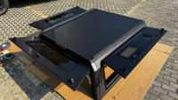 Bâche rigide rétractable et étanche en alliage d'aluminium pour pick-up, capacité de charge 300 kg, vente en gros