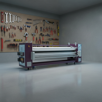 Machine à calandre textile de 3,2 m, presse à chaud, machine à calandre à rouleaux pour sublimation thermique