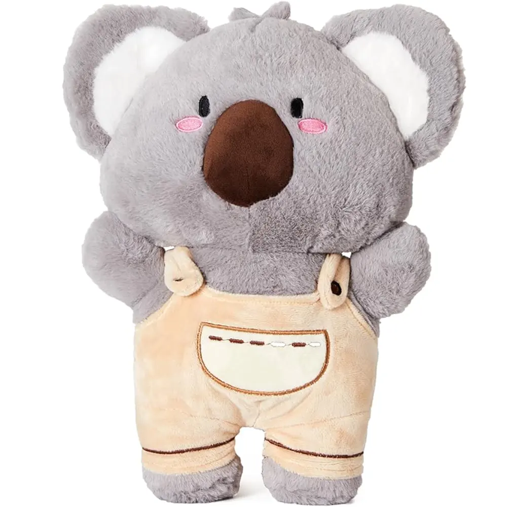 Koala de peluche de juguete cómodo y esponjoso para la piel con monos para niños, niños y niñas, regalos