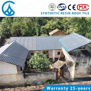 プラスチック鉄片ゴム建材赤あずき色茶色ASAPVC合成樹脂耐熱屋根鉄片カバータイルシート - Product Image 4