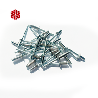 Attaches directes d'usine de toutes les tailles Rivets aveugles à tête bombée en aluminium de type ouvert