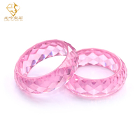 bague en pierre de zircone cubique bague en pierre précieuse CZ personnalisée femme homme bague en Zircon pour mariage bijoux